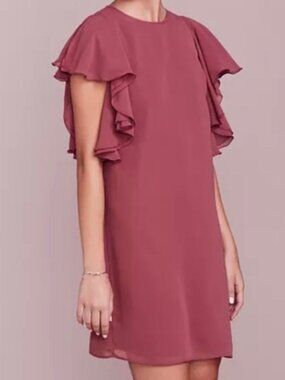 Lauren Conrad Flutter Sleeve Shift Dress